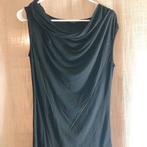 Black tank top